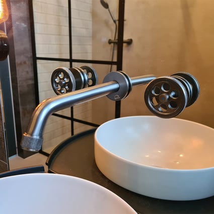 Μπαταρία Νιπτήρος Εντοιχισμού Muro Graphite 922P